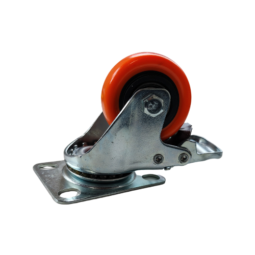 Rueda de Pvc C/Doble Rulemán 50mm