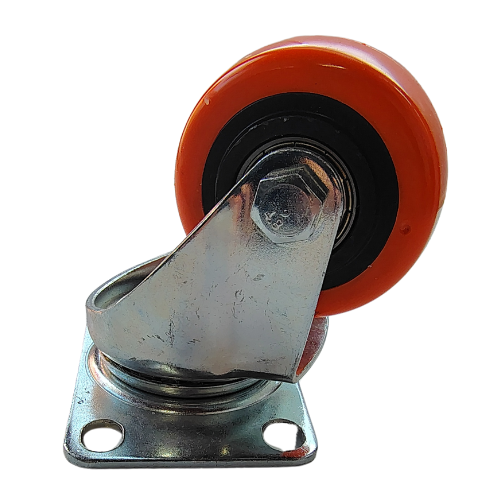 Rueda de Pvc C/Doble Rulemán 65mm